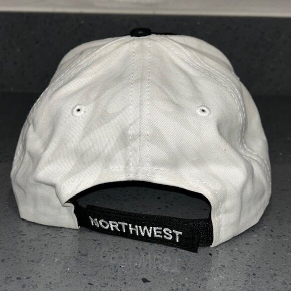 DITCH WITCH NORTHWEST HAT CAP DITCH WITCH HAT BLACK WHITE STRAPBACK NEW NWOT - Picture 4 of 7